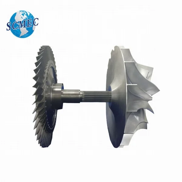 China Supplier Compressor Wheel Turbo Impeller Locomotive Compressor Wheel Turbine Blisk Turbocharger Parts