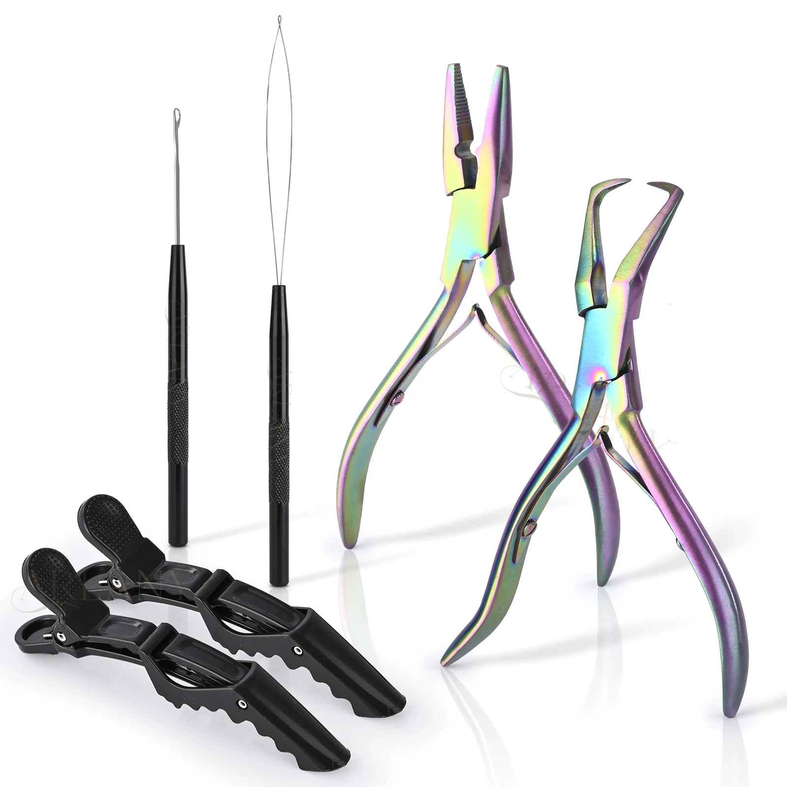 Arlany Hair Extension Plier Set Hair Extension Application Remover