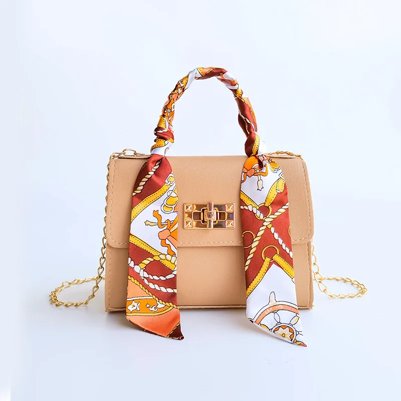 New Fashion Retro Women's Bag Mini Silk Scarf Handbag Single Shoulder ...