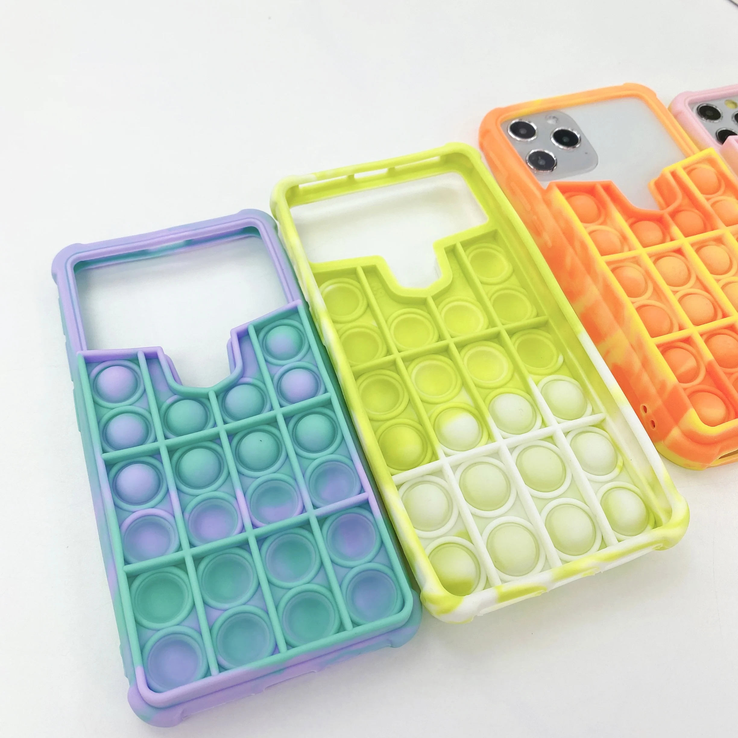 Amazon Hot Sale Push Pops Bubble Fidget Toys Silicone Mobile Phone Case For Iphone Universal Buy Mobile Phone Case Silicone Mobile Phone Case Silicone Mobile Phone Case Universal Product On Alibaba Com