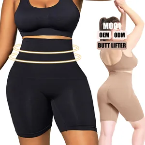 Black  Control Underwear Women Shaper High Waist Tummy Control Panties Body Shapewear Women