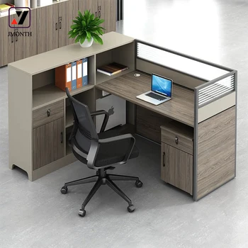 High Quality Durable Commercial Modern Executive Office Desk with Modular Sound Proof Removable Partition 5 Year Warranty