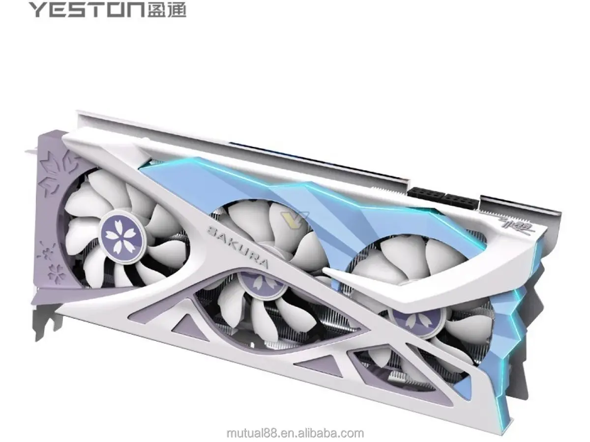 Para YESTON Radeon RX 6800 XT 16GB SAKURA HITOMI GDDR6 tarjeta de gráficos|  Alibaba.com