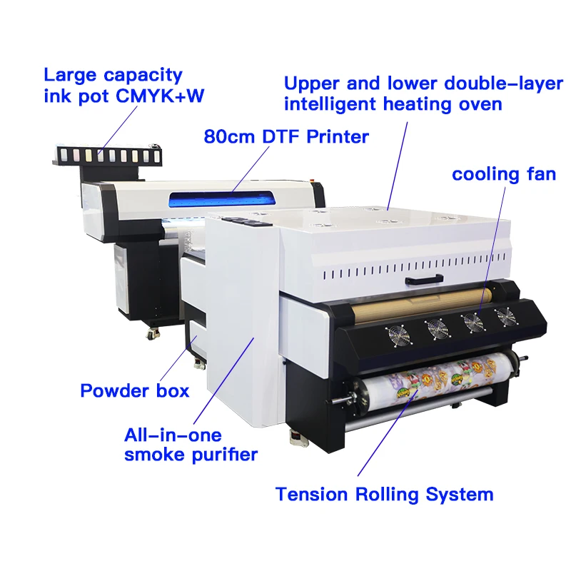 Ultimate DTF Performance Multifunctional Pigment Ink Printer Unveiling Print Brilliance New Condition