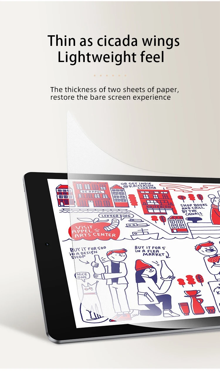 Paper Like Screen Protector Glass Pro Tablet Paperlike Air 12.9 Write