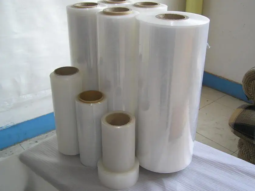 Plastic Films Taiyang Heat Resistant Soft Wrap Cling Jumbo Roll Black Stretch Film With Low Price