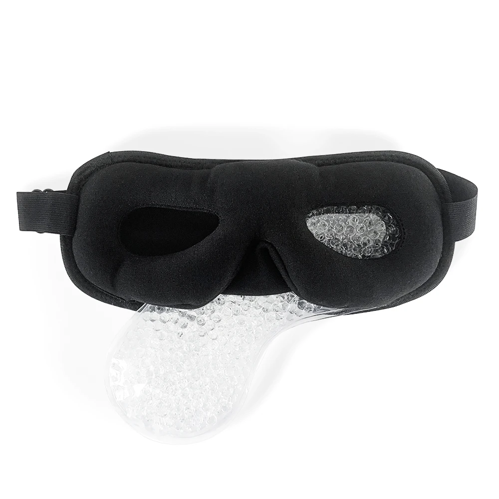 3d Sleep Mask With Logo Blindfold 100 Cotton Velvet Super Soft Block