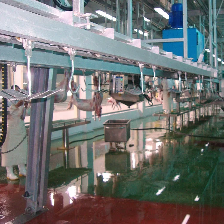 Halal slaughtering plant goat slaughtering machine with cold room system for goat slaughterhouse