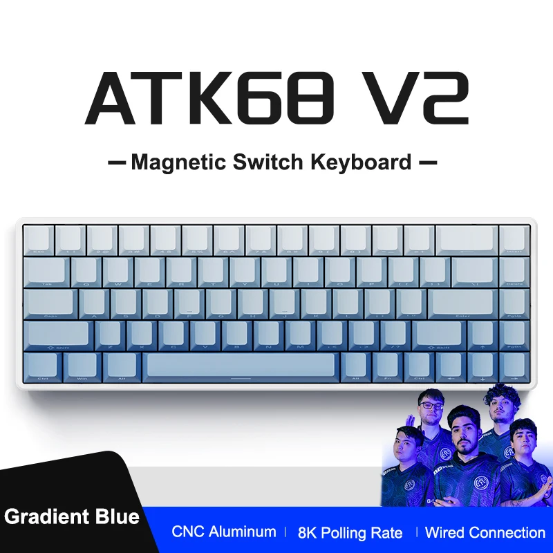 ATK68 V2 Magnetic Switch Mechanical Keyboard - Ultra-Low Latency
