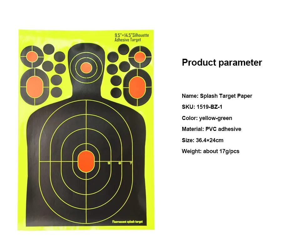 Self Adhesive Target Stickers, Lightweight Target Stickers Roll 3...