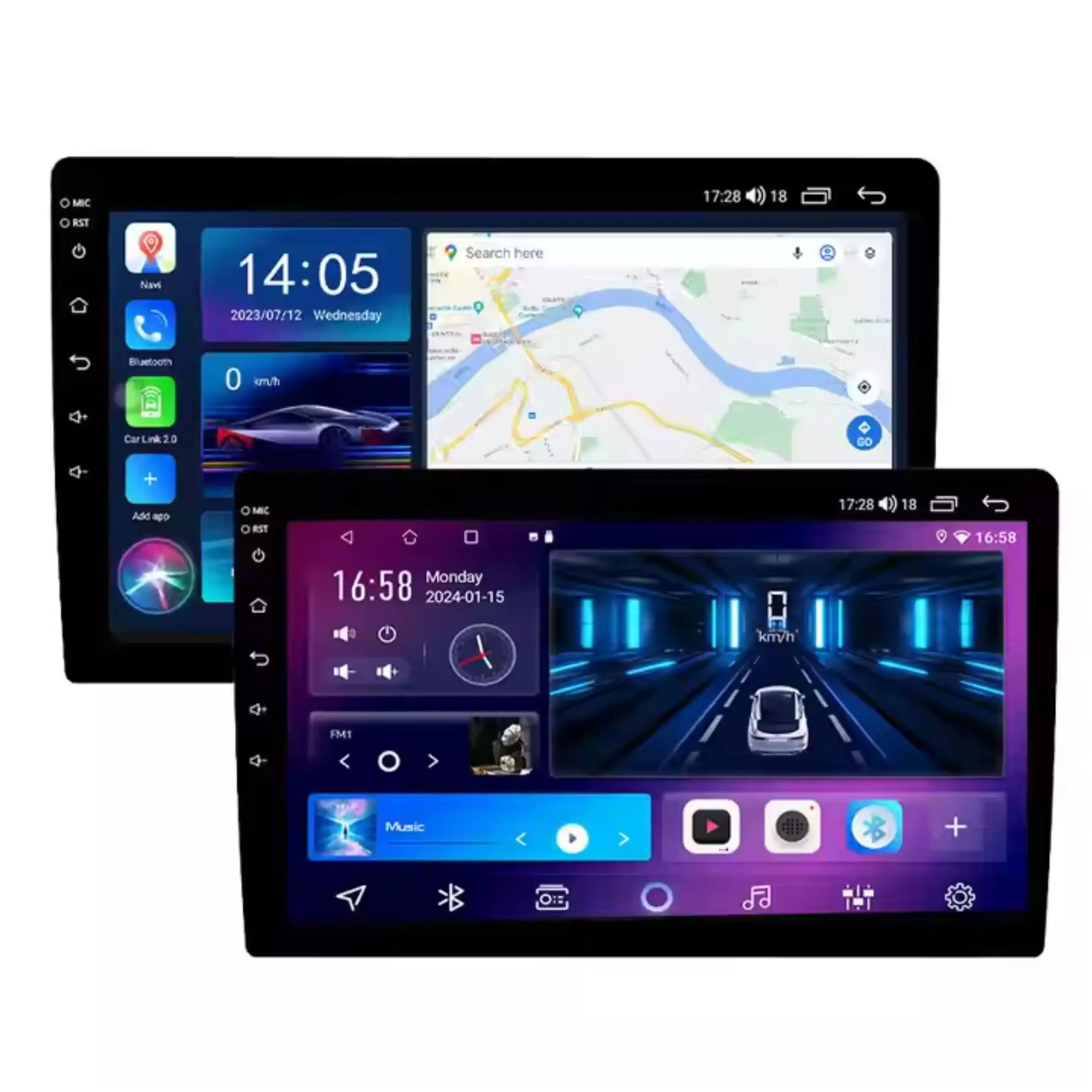 Nakamichi NAM5240 9'' Car Radio - Android Stereo Media Player