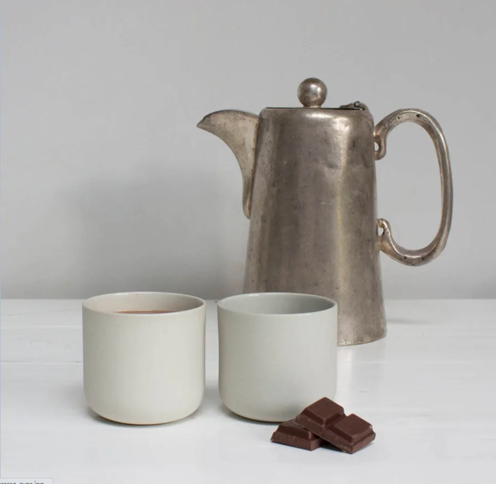 Wholesale Cheap Nordic Matte Glaze Custom logo Ceramic Bulk Custom Printed Coffee Espresso Cups