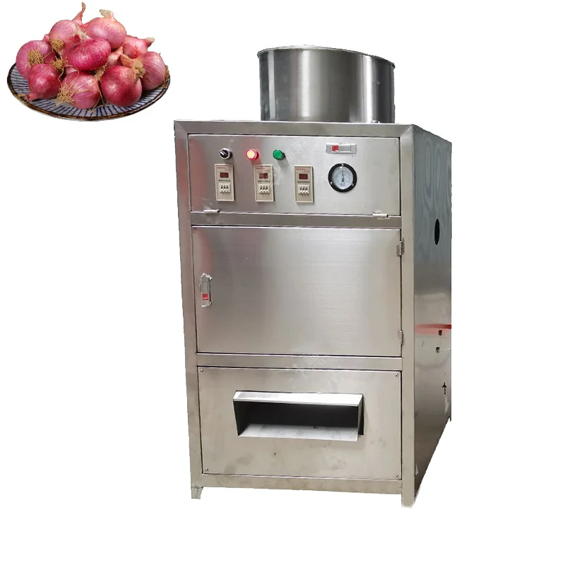 Factory Price Shallot Onion Peeling Processing Machine Chives Green Onion Cleaner and Peeling Machine