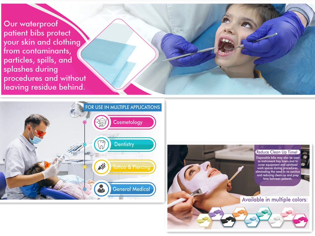 Dental Instruments for Dental Disposable Using Water-Proof Patient Bibs ...