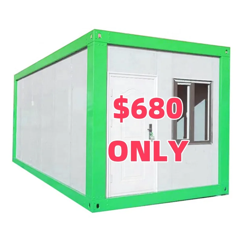 Steel Structure for Use 20 Foot 50m2 Prefab House Plan Office Container South Korea