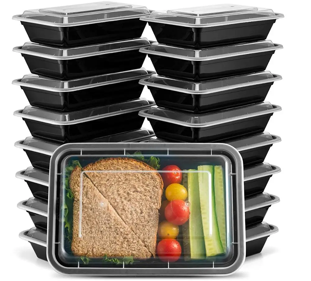 5/10/20pcs Reusable Meal Prep Container Set With Lid, 1 Compartment Food  Storage Container, Lunch Box, Microwave/freezer/dishwasher Safe, Stackable Food  Containers, Kitchenware