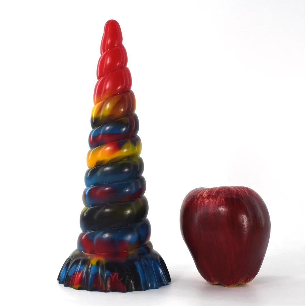 YOCY Western Mythical Beast-Einhorn dildo bequeme bunte Tier fantasie Anal  plugs/Tier dildos