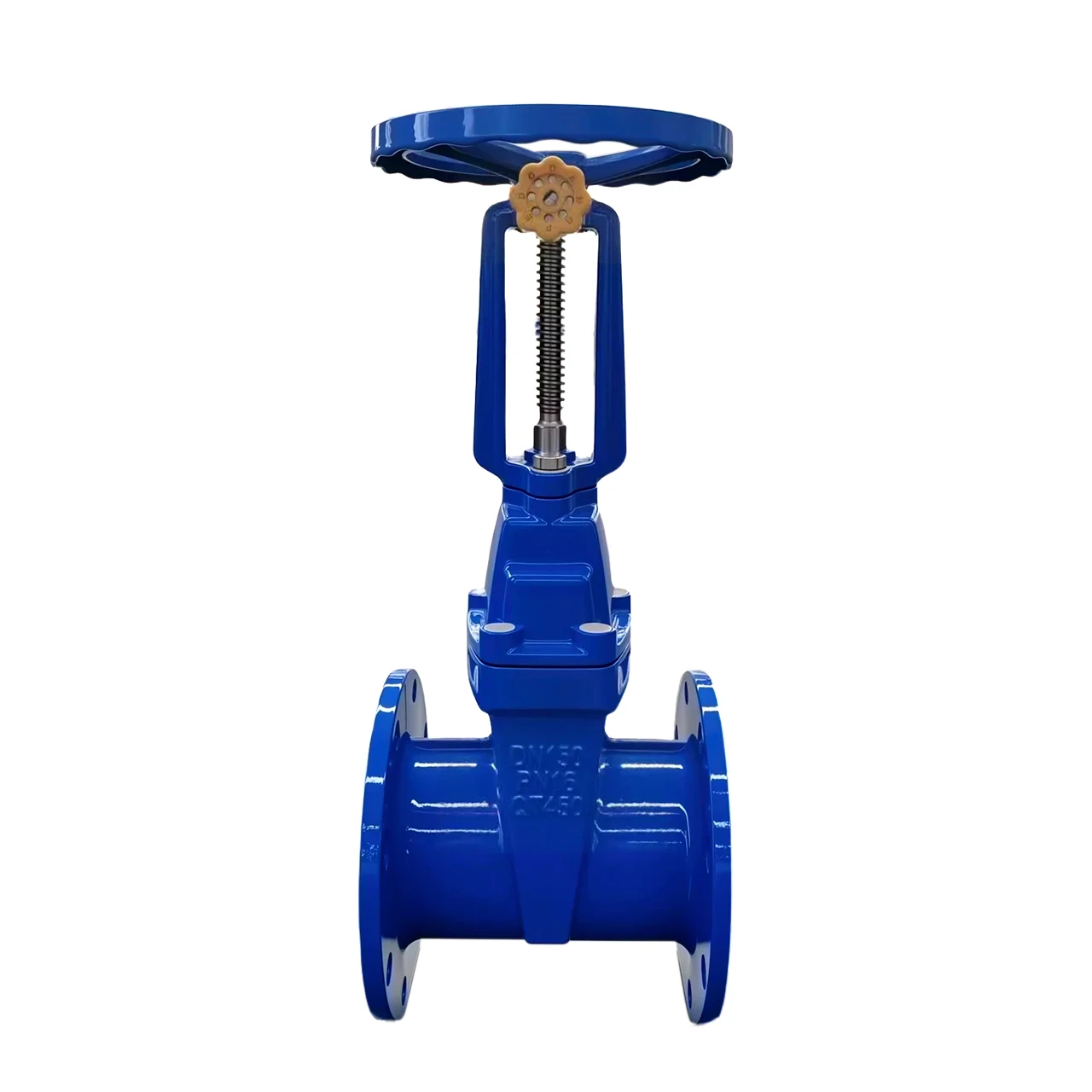 Cost-Effective Manual Lockable Rising Stem Gate Valve Flange Connection Ductile Iron EPDM Seal for Drinking Water Made China