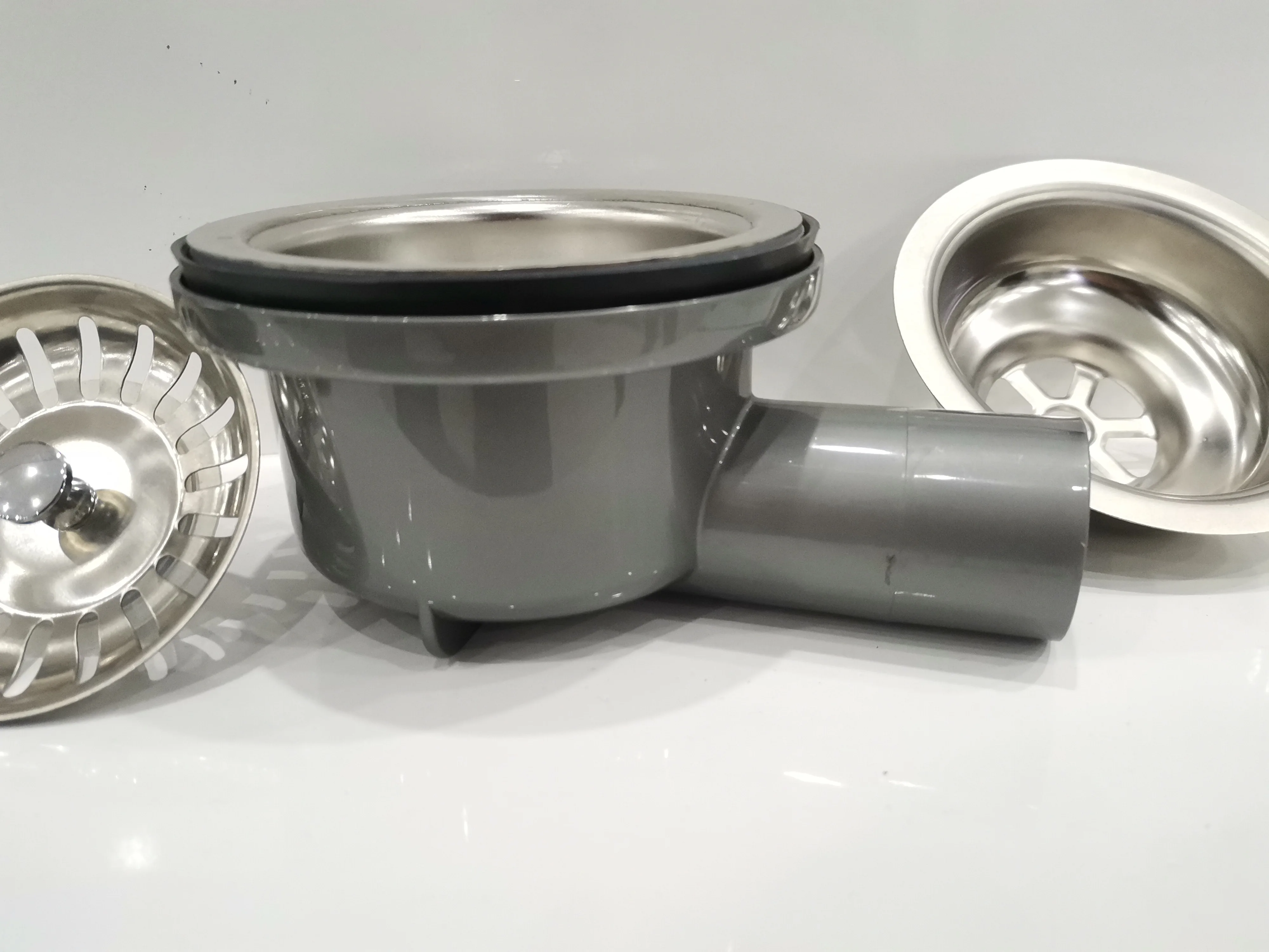 product new arrival space saving design  stainless steel   kitchen sink  drainer  rear mounted  sink drain strainer-3