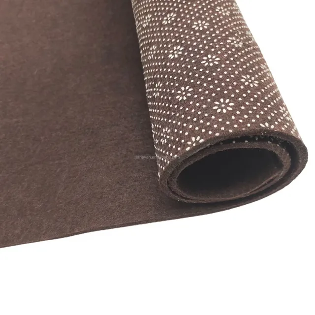 Competitive Price Non slip Non woven felt carpet backing with dots anti slip non woven carpet underlay