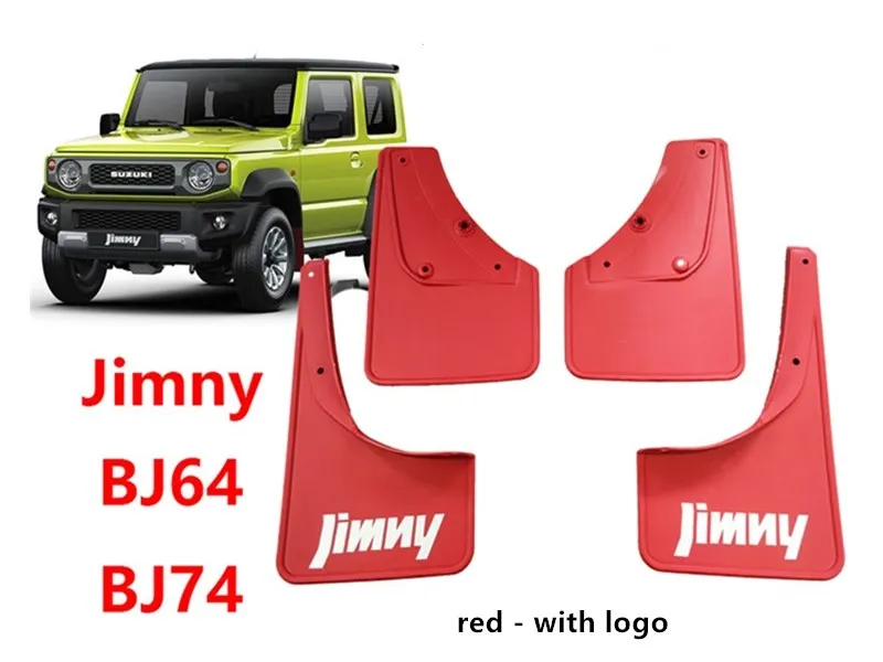 Paraspruzzi Anteriori E Posteriori Per Suzuki Jimny 2005-2025 - Set 4 Pezzi In ABS Con Asciugamano Omaggio - Foto 3