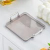 Ash Silver Long Tray - 4 Compartments