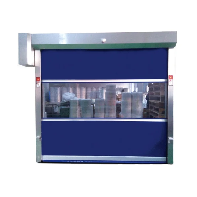 Wangfu Customized Plastic Fast Roller Thermal Insulation Shutter Front Door Wholesale For Workshop