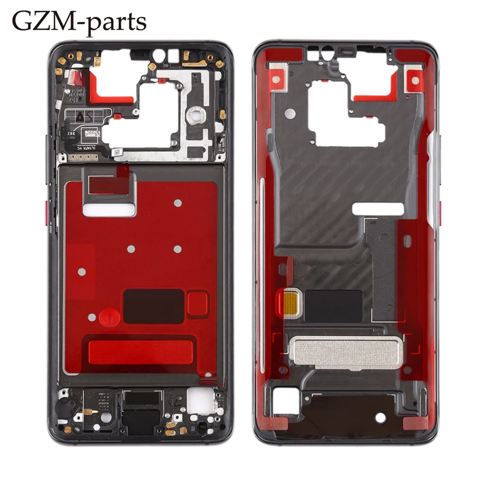 Huawei Mate 20Pro フロントパネル フレーム付き ハウジング 修理用部品 交換用パーツ ファーウェイ メイト20プロ LYA-L29 LYA-L09 ガラス割れ 液晶割れ