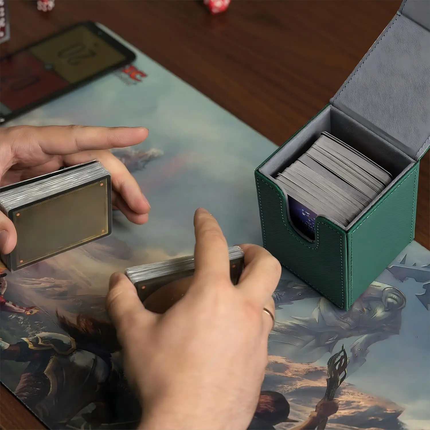 YAGELI アクリル製デッキボックスディスプレイケース | プレミアムTCG