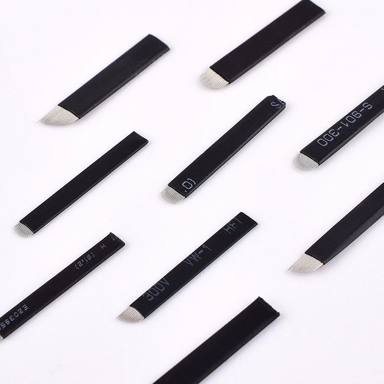 OEM/ODM  Microblading Blade 0.18 Nano Needles for Eyebrow Tattoo Permanent Makeup Training