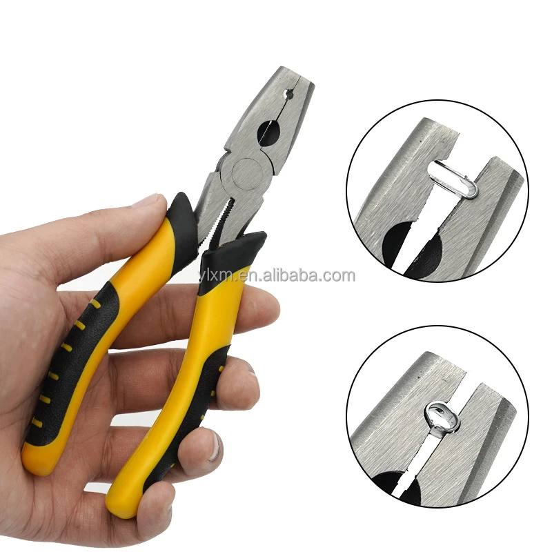 Pet Bird Cage Installation Hand Making Clamp Plier Fasten Clip Fence Crimping Bird Cat Dog Rabbit Chicken Cage Assemble Plier