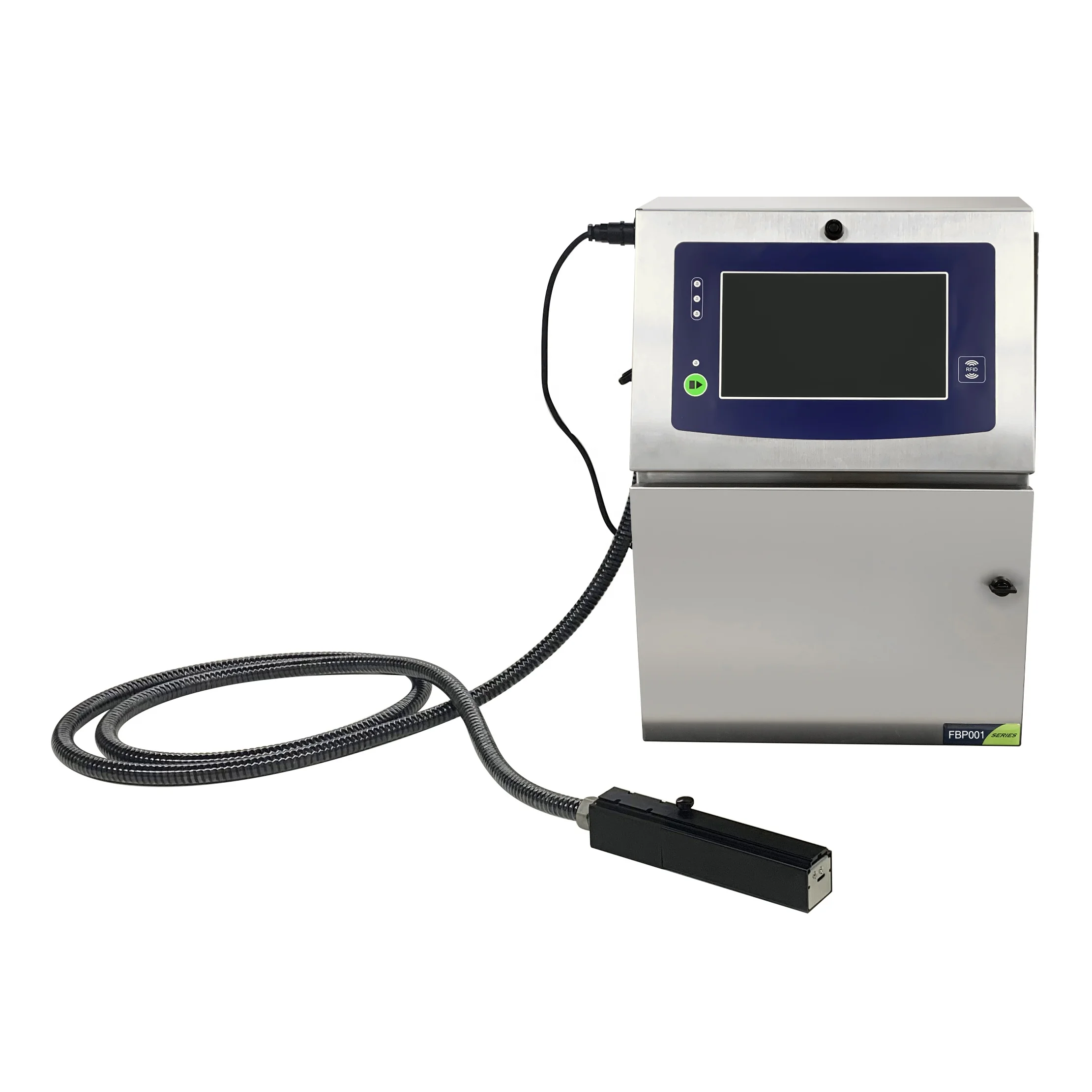Faith Automatic Inkjet Printer FBP001 Continuous Inkjet Label and Card Printer New and High Quality Online Printer