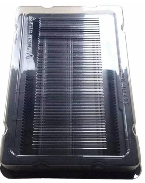 Memory Ram Package Tray with Cover Fit 50pcs LongDIMM Sodimm Tray Packing (DDR4 / DDR3 / DDR2 / DDR1) ESD Package