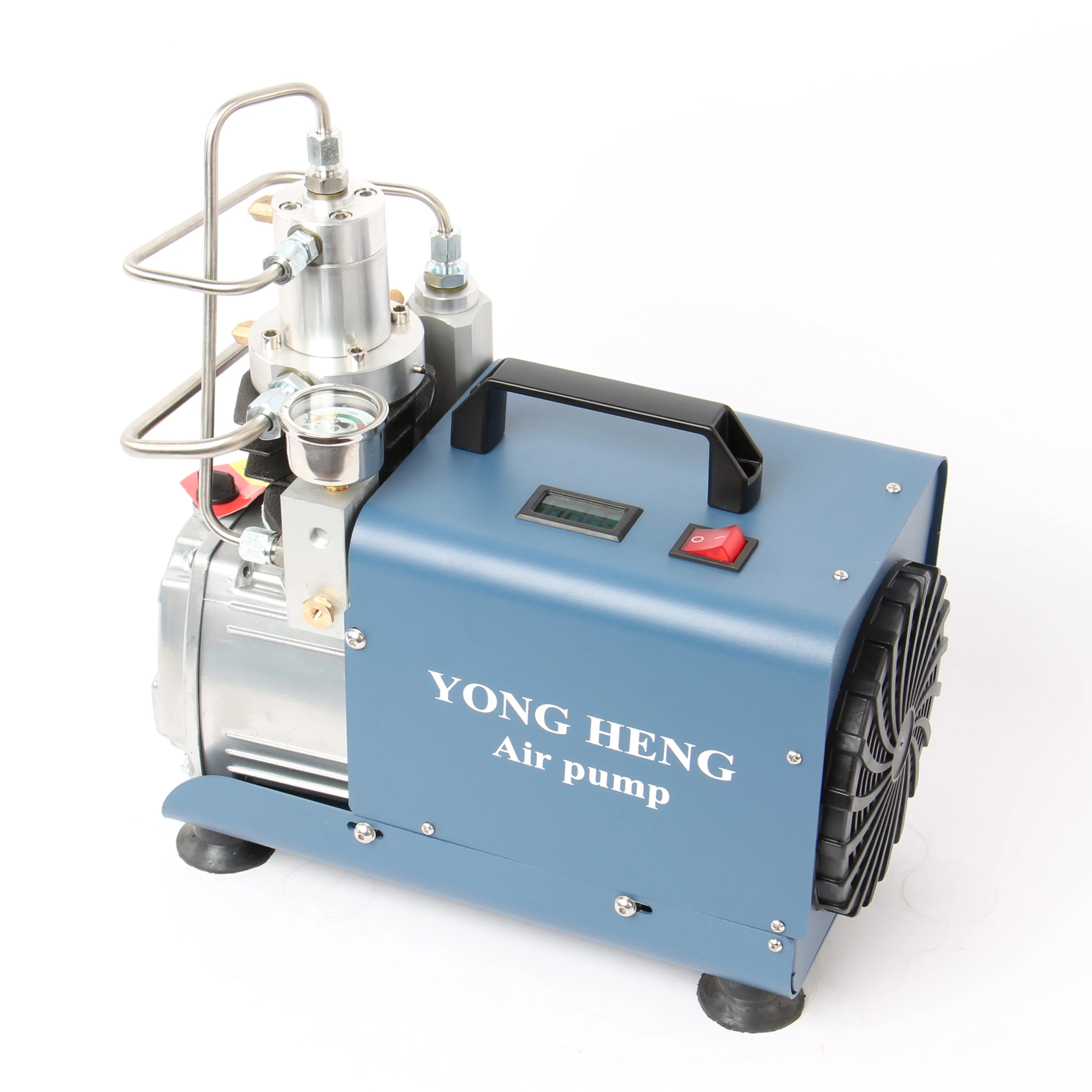 High Pressure Manual Stop Yong Heng Air Compressor 4500psi