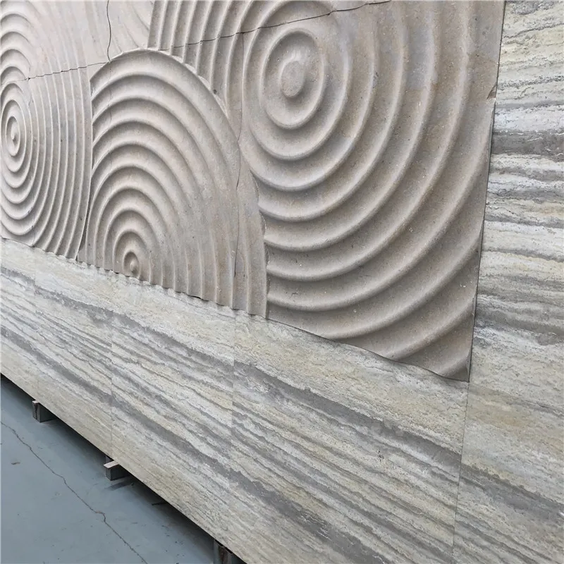 product square pavers marble home decoration 3cm italy roman natural zebra silver grey travertine-1