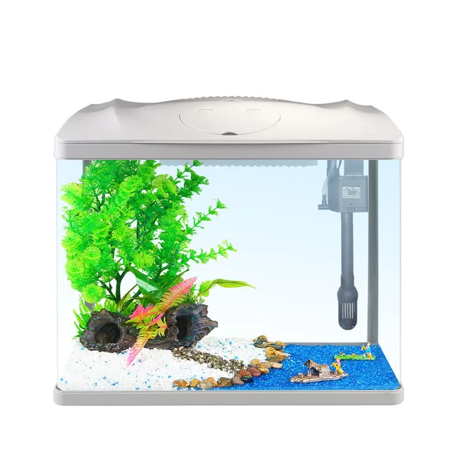 Sensen Factory Direct Sales Small Eco-friendly HR Glass Fish Tank Creative Goldfish Turtle Tank Ceramic Filter Media Water Bags