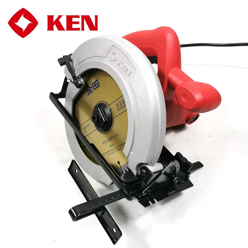 
Кен ручной Электрический Электроинструмент 185 мм 1150 Вт резка циркулярная пила 