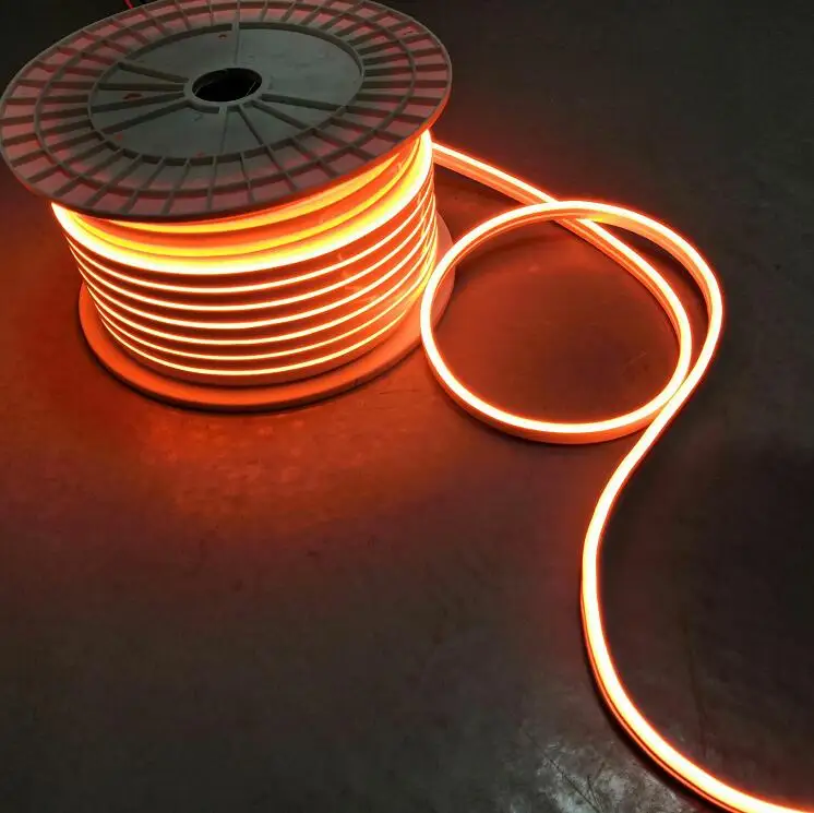 Wholesale 120v orange ultra thin micro led strip neon flexible 110v 6mm stripe From m.alibaba.com