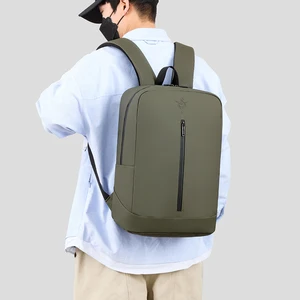 For OMASKA 17 Inch Large Capacity Nylon Laptop Backpack Waterproof Business Computer Mochilas Polyester Lining Zipper Men's