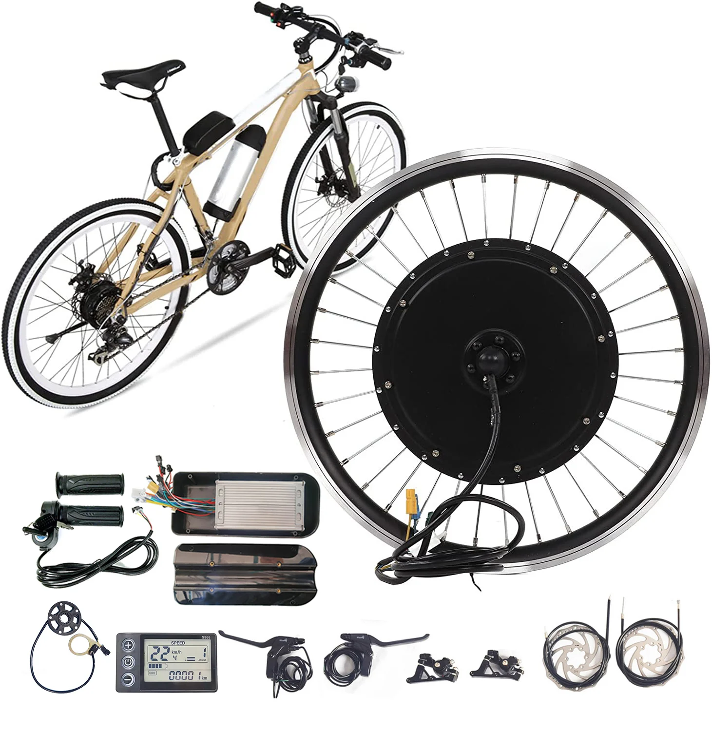 Kit Conversione Bici Elettrica Miglior Kit Ebike Conversion Kit