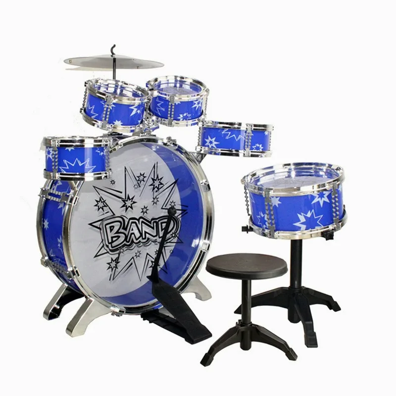 12 Piece Kids Jazz Set Fun Educational Drum Toys