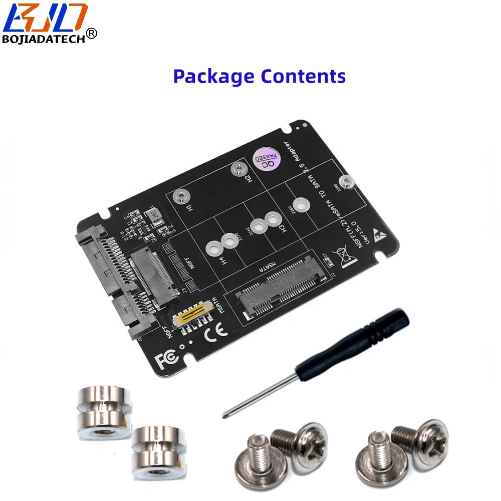Msata Ssd M2 To Sata Converter SATA 22PIN To NGFF MSATA