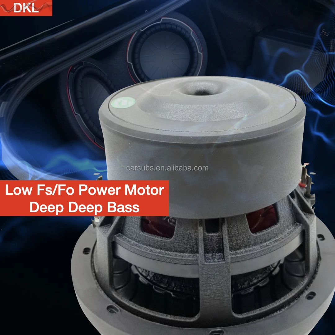 Car Audio Subwoofer Speaker 8 Inch Competition Sub Rms 500w Strong