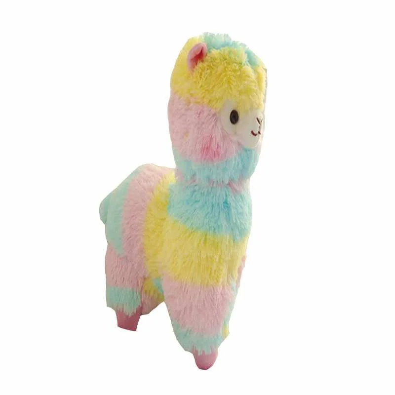 rainbow alpaca toy