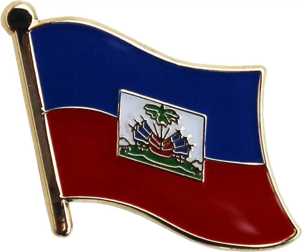 Guam Pin Country Pin Use Glue Dropping Process and Material Is Zinc Alloy Clothes Wear Decoration