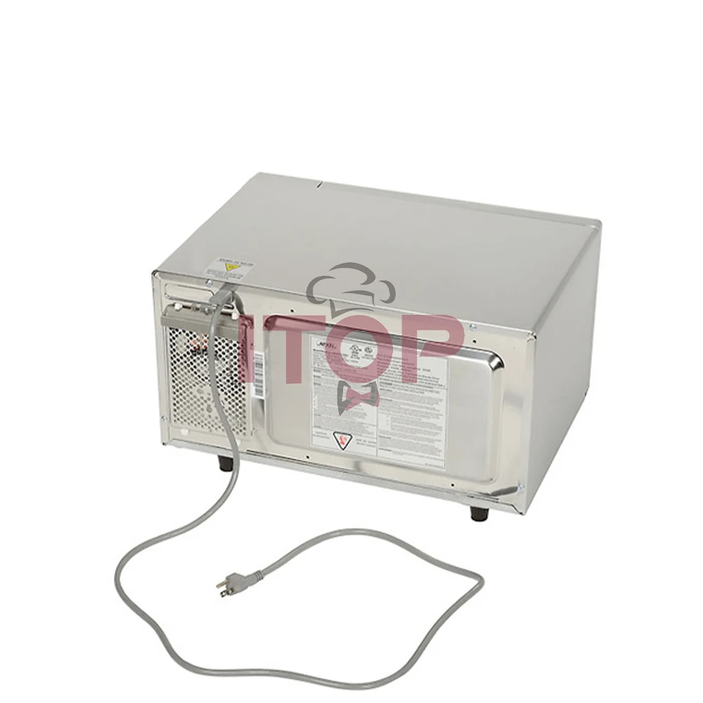 110V-220V/50Hz-60Hz対応 グリルとコンベクション機能付き卓上電子