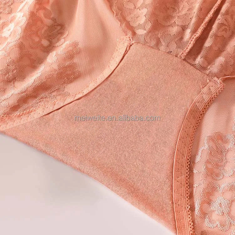 Hot Sexy Lady Breathable High Waist Tummy Control Floral Women's Lace