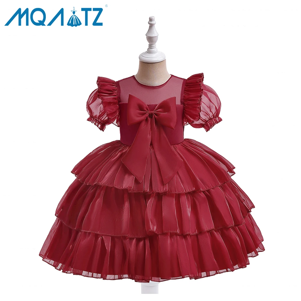 Kids Dresses For Girls Princess Dress Flower Girl Wedding Evening Gowns  Party Dresses Teenage Dress vestido 4 6 8 10 13 14 Year