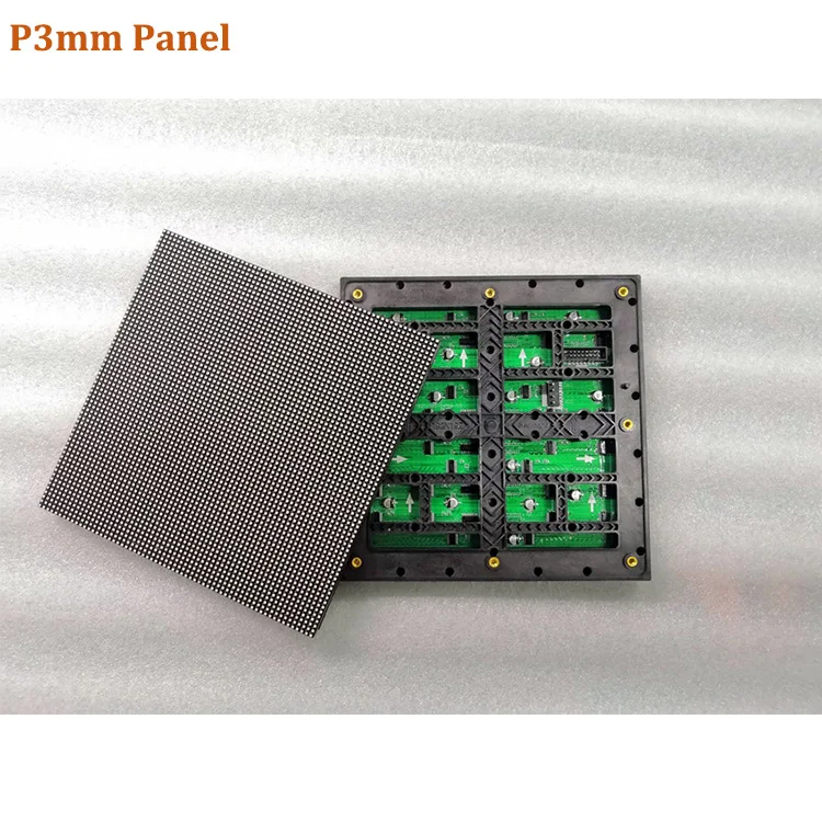 High Brightness RGB LED Screen Module Outdoor P3 SMD LED Display HUB75 192x192mm LED Screen Modules