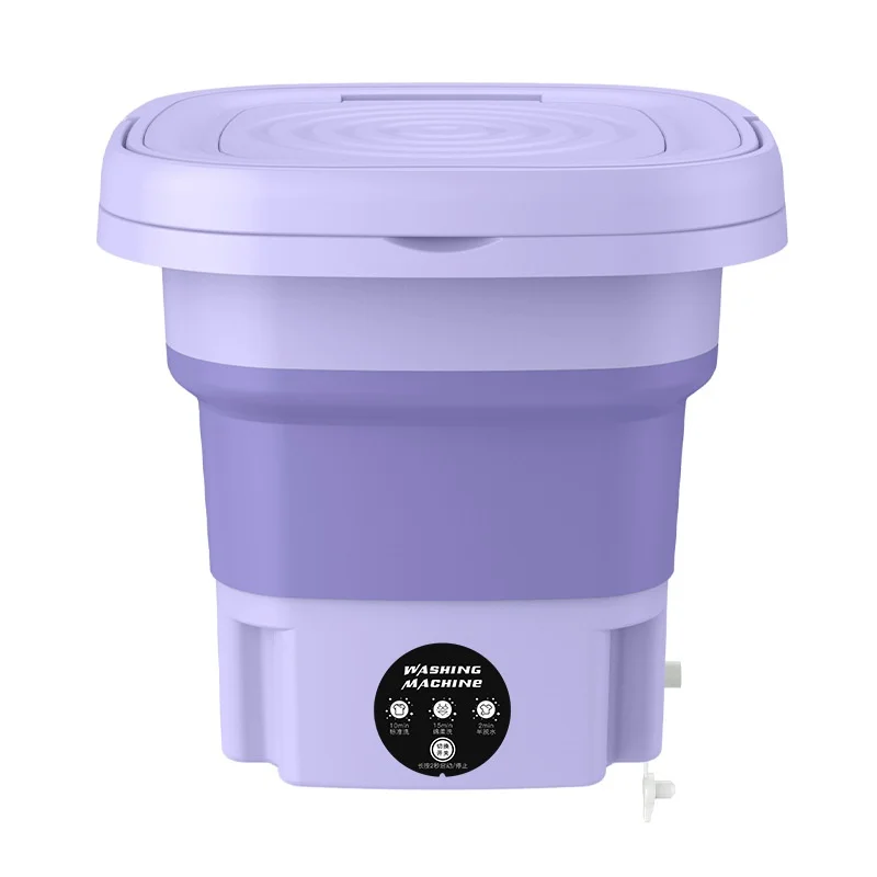Hot Selling Portable Washing Machine 9L High Capacity Mini Washer Foldable Washing Machi aperçu 5